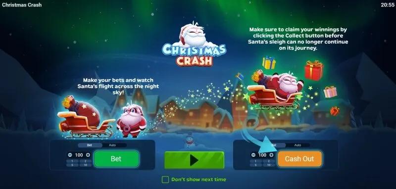 Cách chơi Christmas Crash tại Sunwin