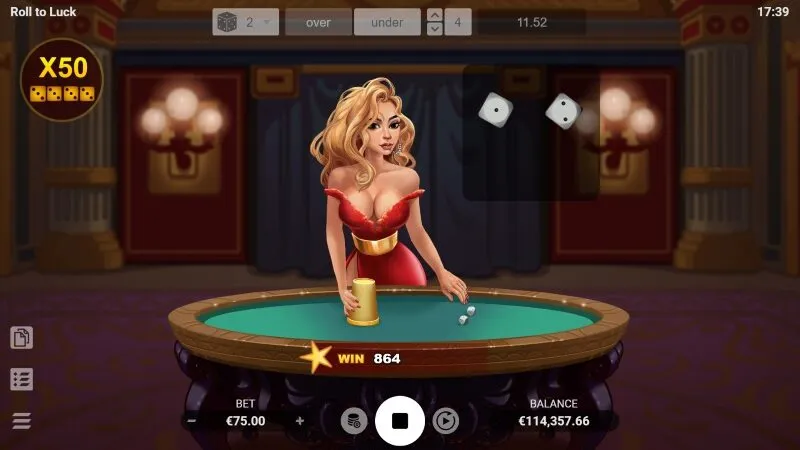 Trải nghiệm Roll to Luck Sunwin trên nền tảng di động