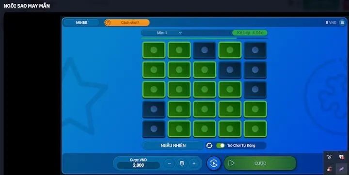 Giới thiệu về tựa game ngôi sao may mắn