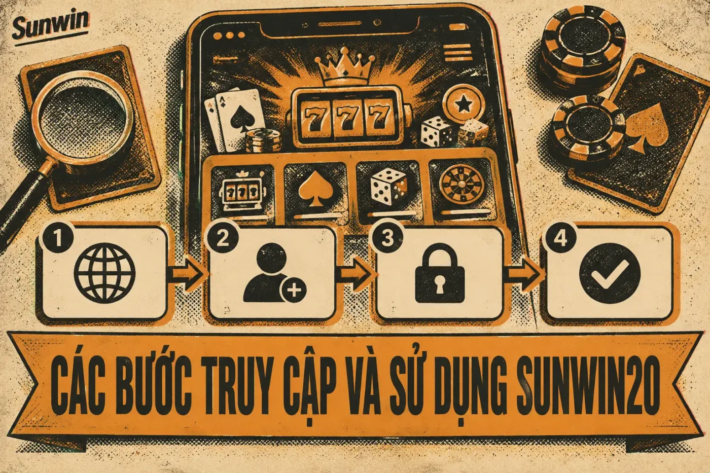 Bạn sẽ làm được ngay thôi, chỉ cần làm theo từng bước dưới đây là có thể bắt đầu trải nghiệm sunwin20 một cách dễ dàng nhất